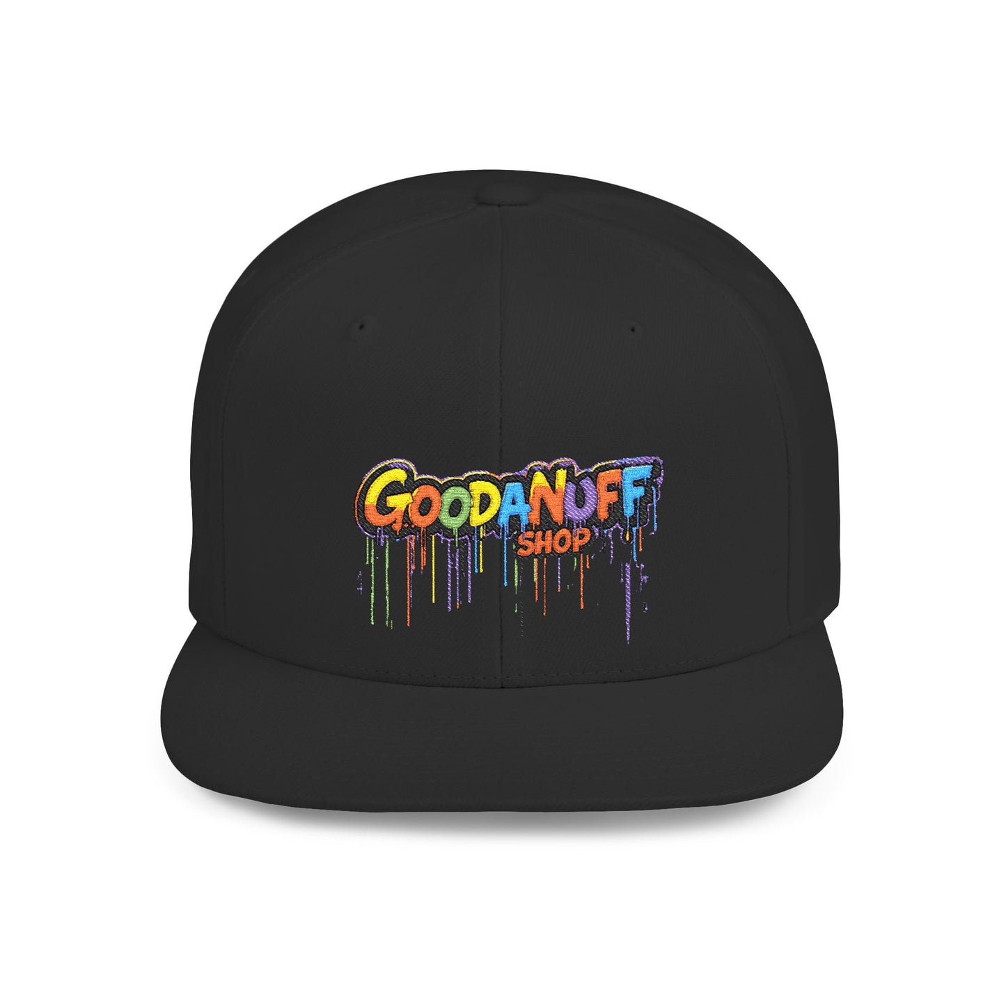 GoodaNuff.shop Embroidery Flat Bill Cap
