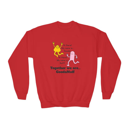 Gooda and Nuff Unisex Youth Crewneck