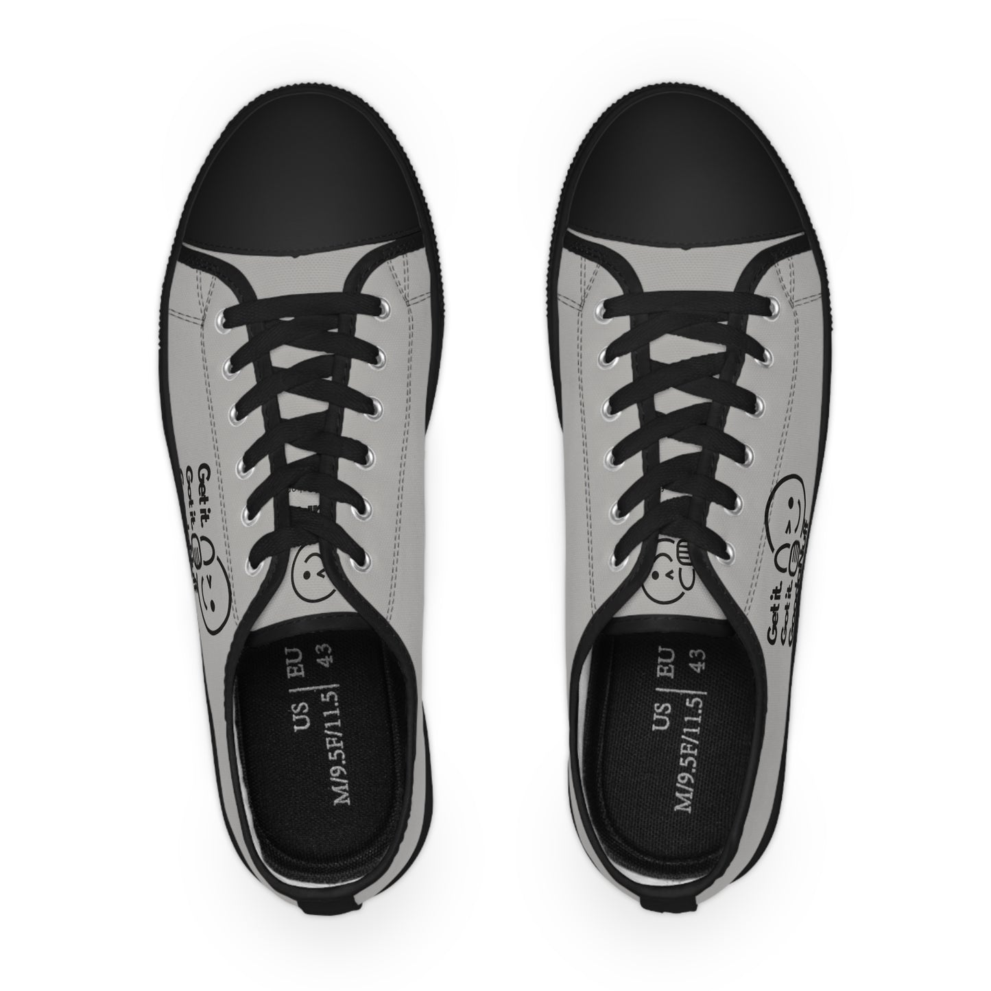 Get it. Got it. GoodaNuff Mens Low Top Sneakers