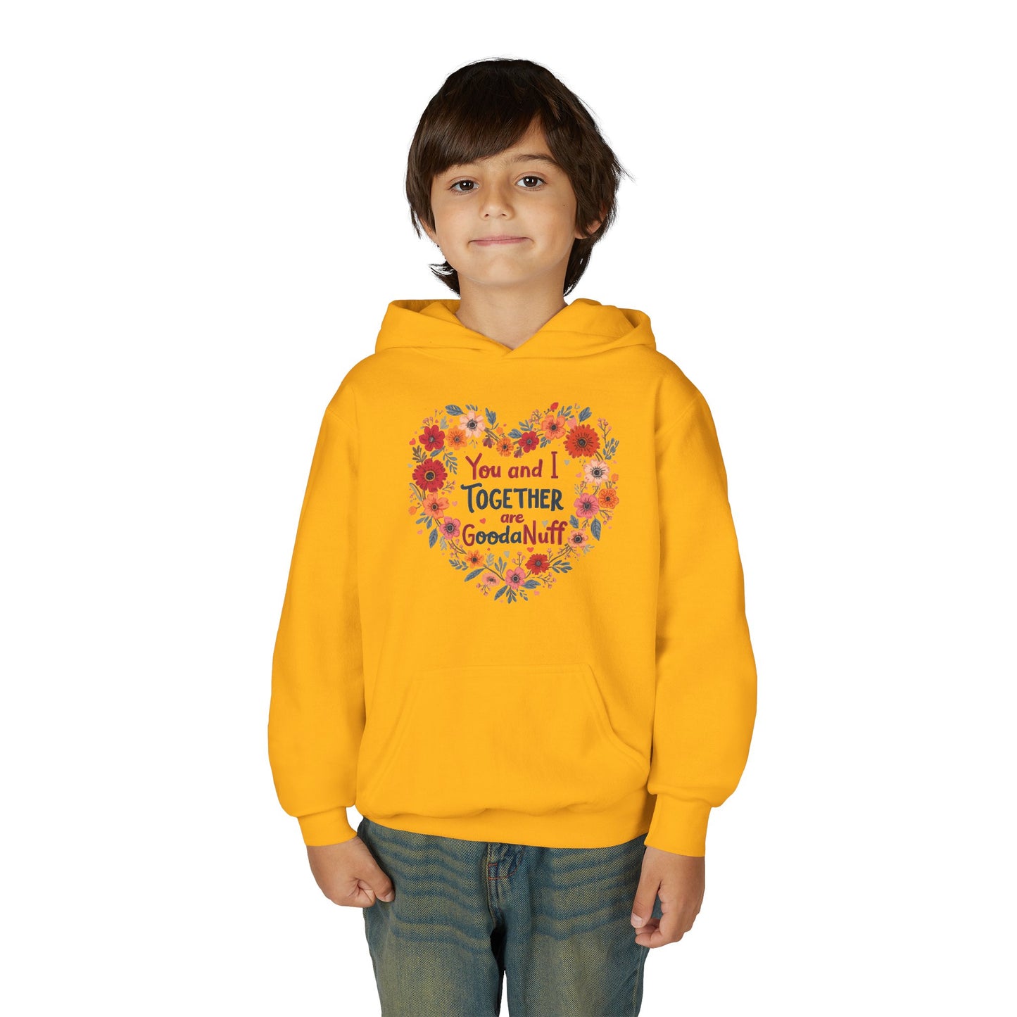 You and I Together are GoodaNuff Unisex Youth Hoodie