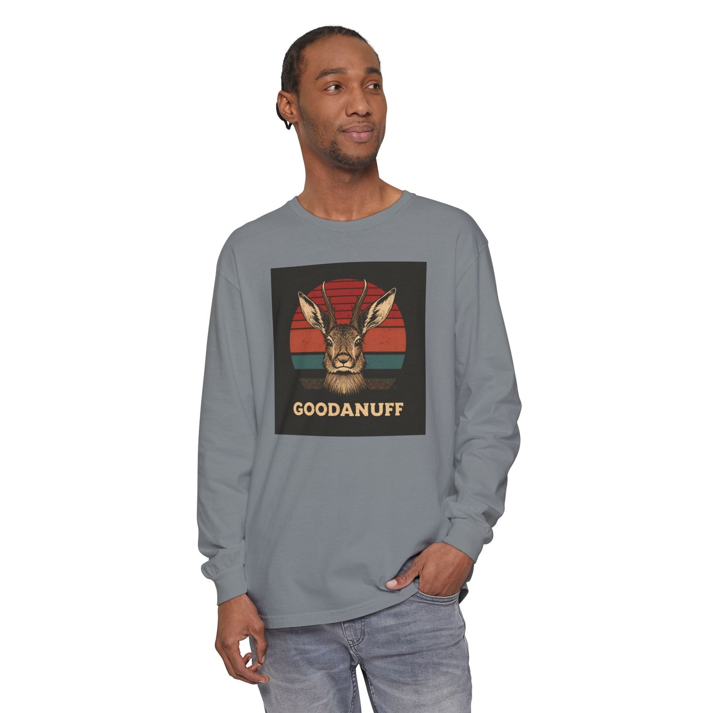 Jackalope...GoodaNuff Unisex Long Sleeve Tee