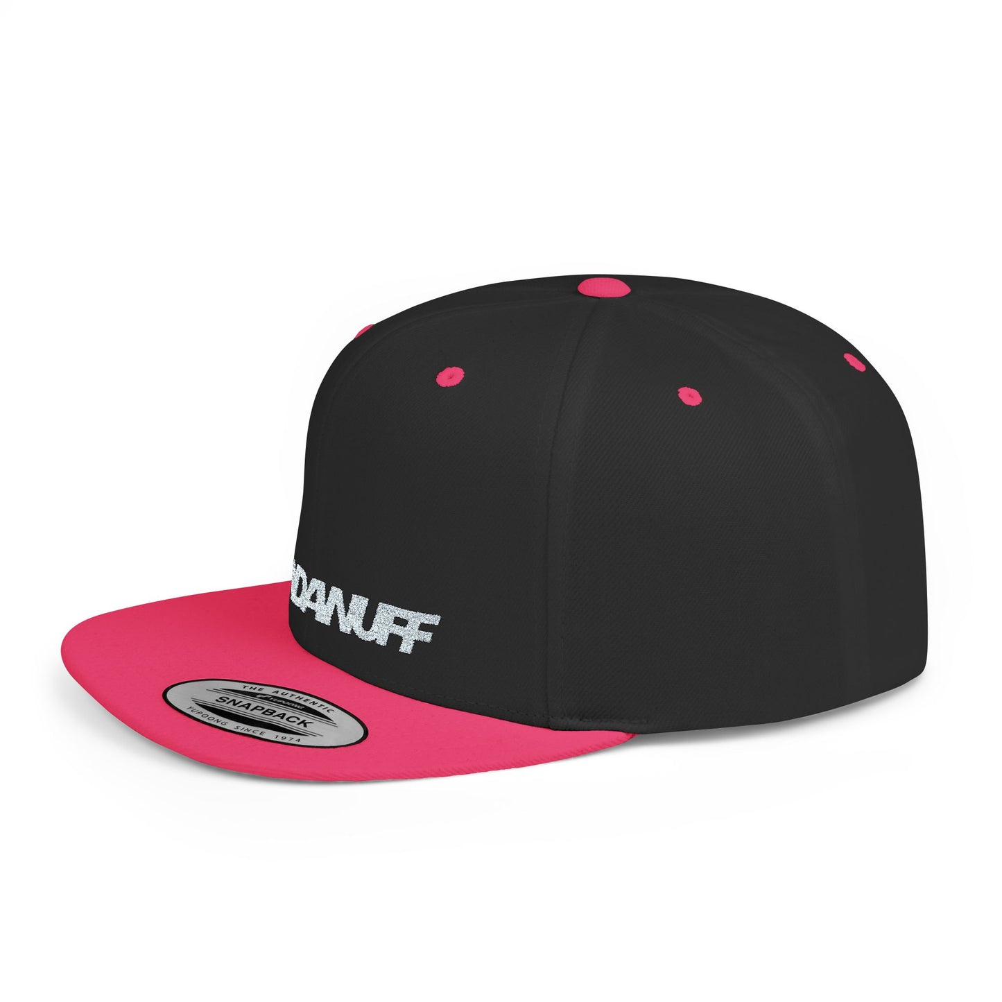 GoodaNuff Embroidery Flat Bill Cap