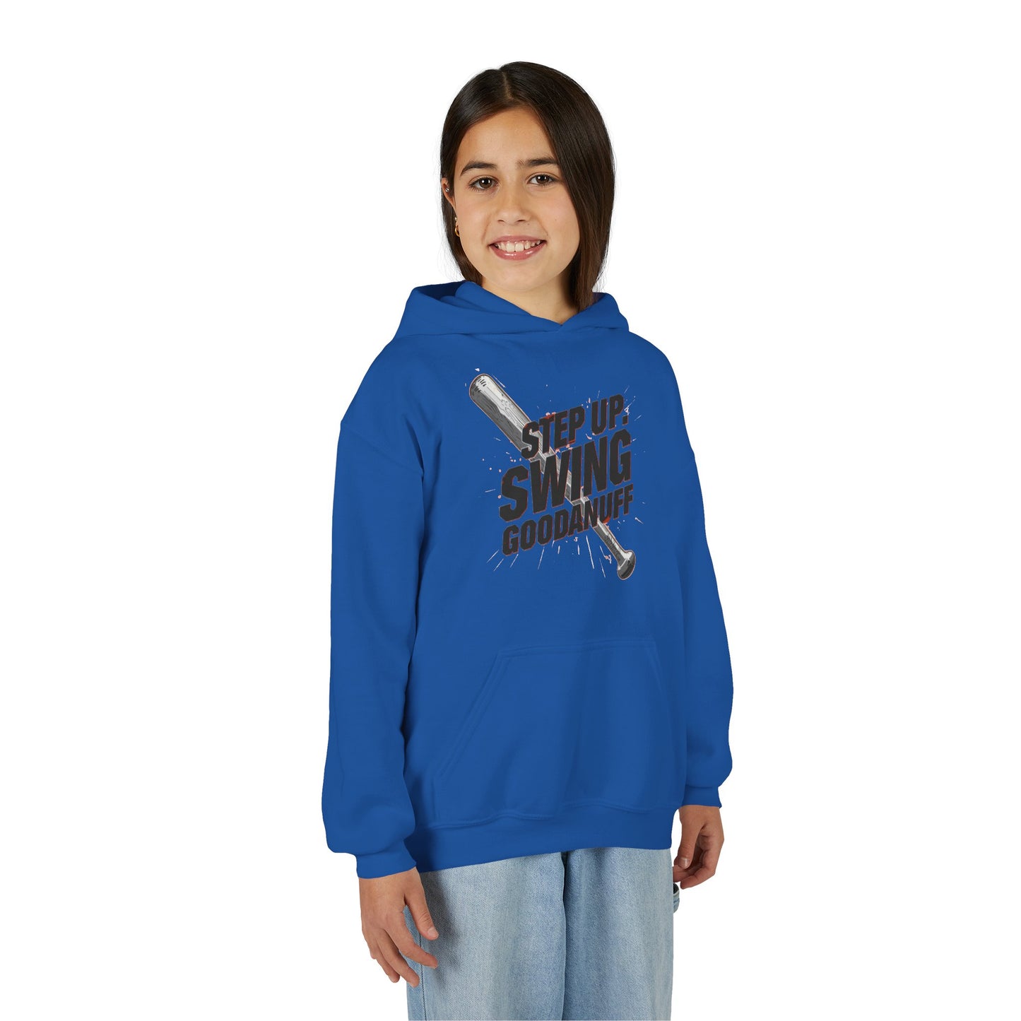 Step Up. Swing GoodaNuff Unisex Youth Hoodie