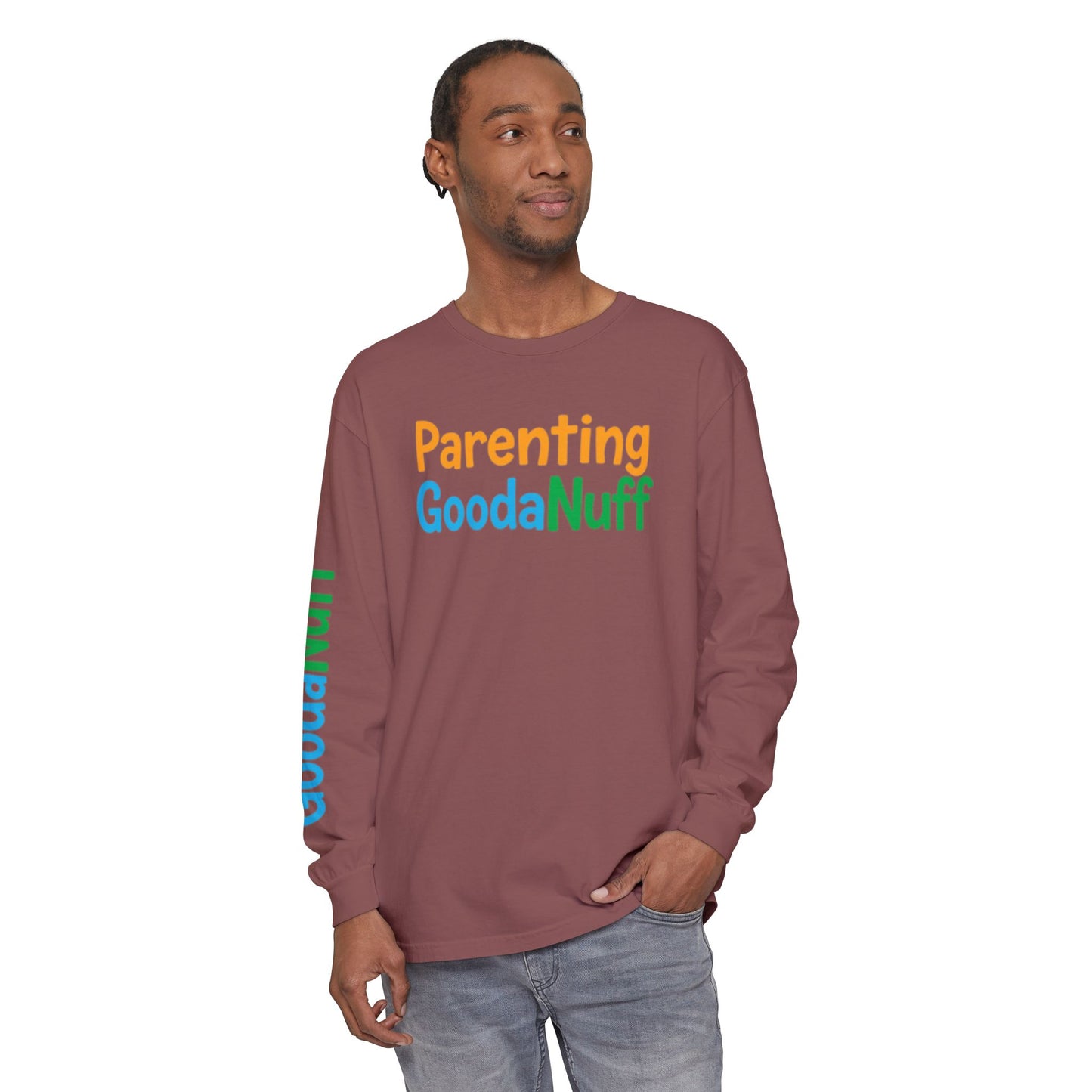 Parenting GoodaNuff Unisex Long Sleeve Tee