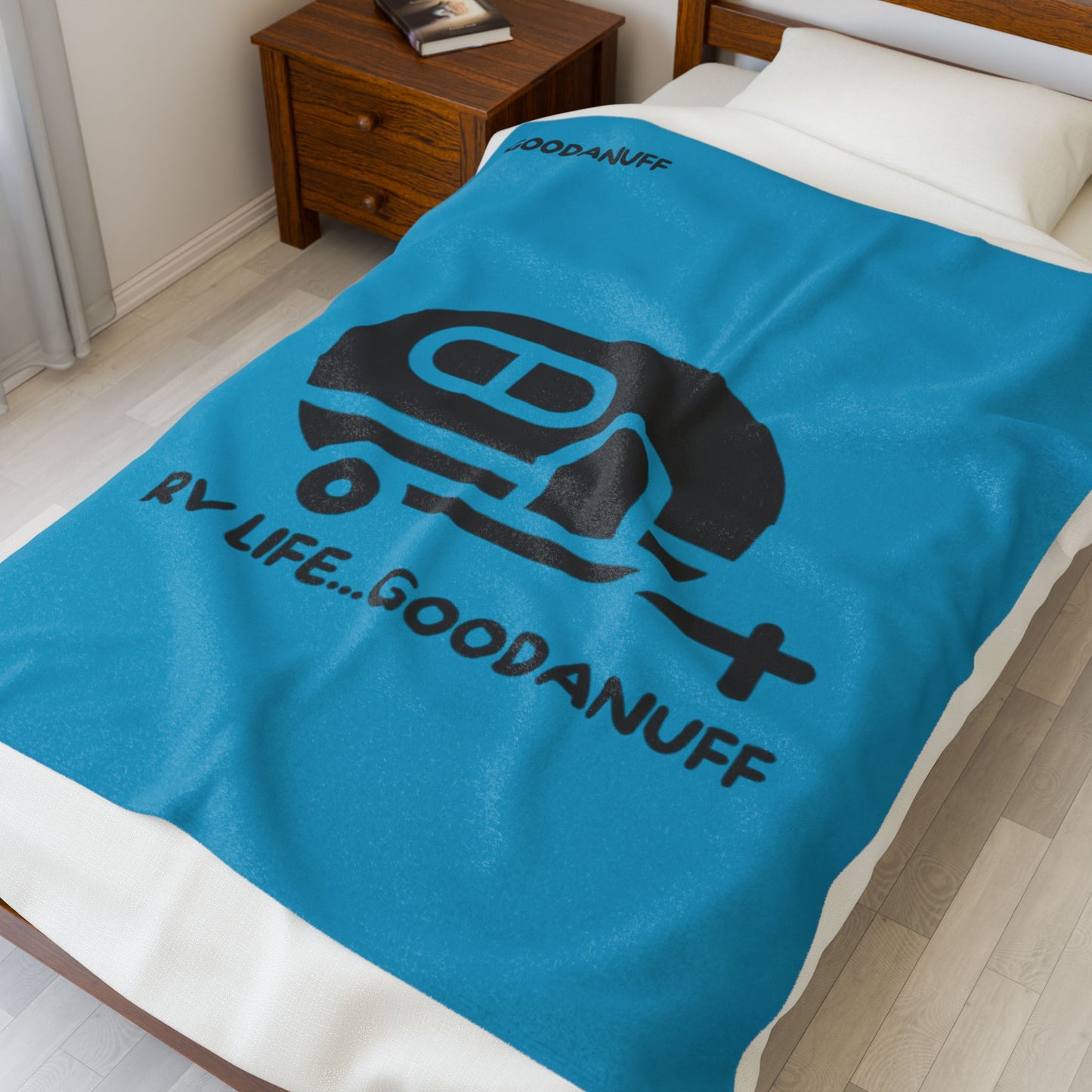 RV Life...GoodaNuff Throw Blanket