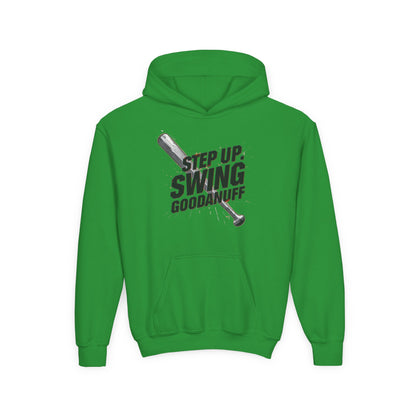 Step Up. Swing GoodaNuff Unisex Youth Hoodie