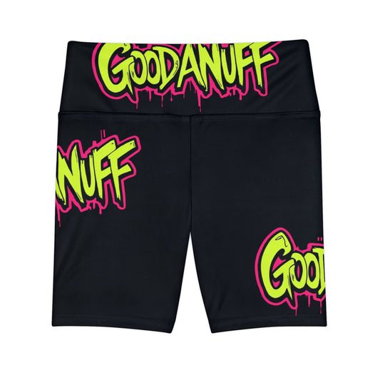 GoodaNuff High Waist Biker Shorts