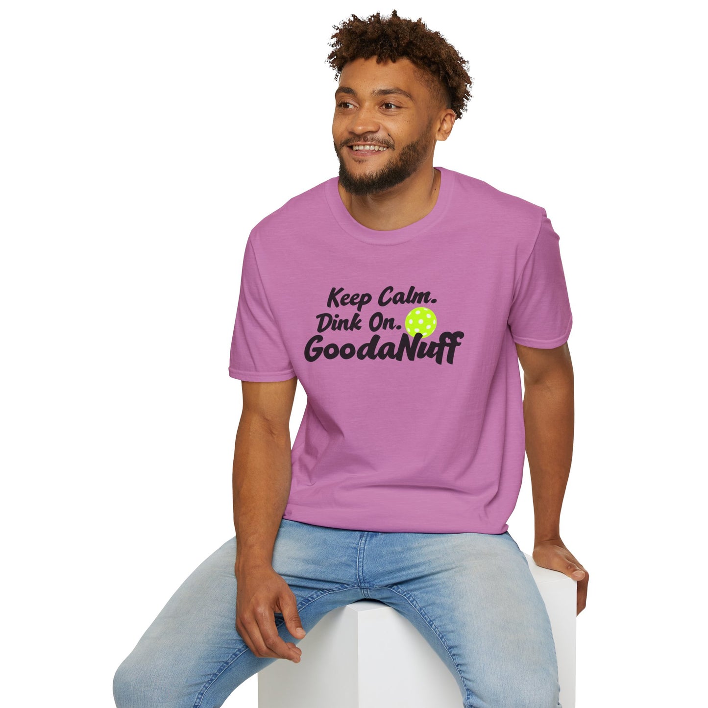 Keep Calm. Dink On. GoodaNuff Unisex Softstyle T-Shirt