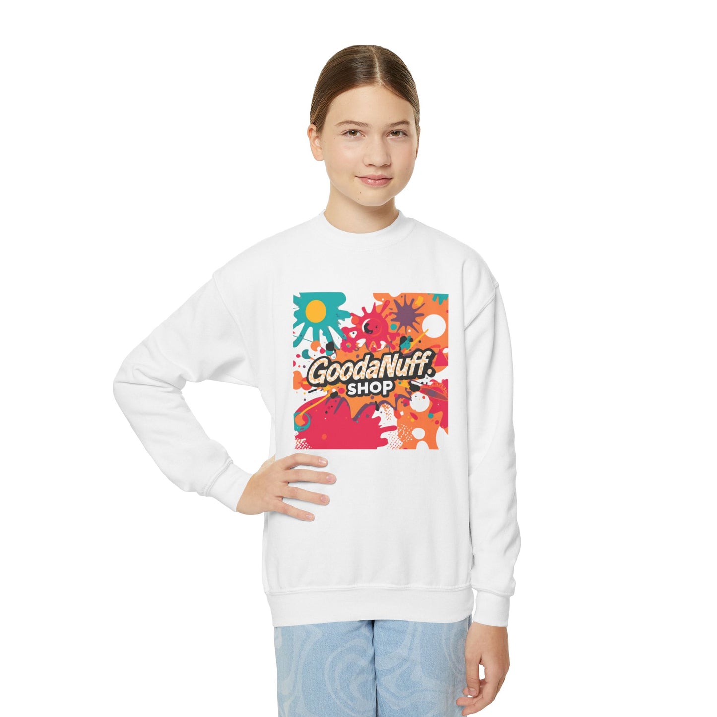 GoodaNuff.shop Unisex Youth Crewneck