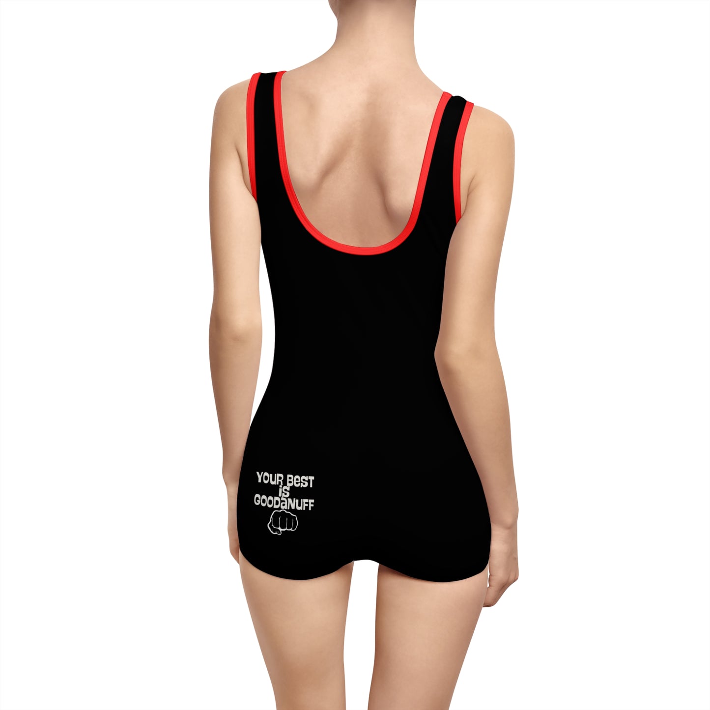 Your Best is GoodaNuff Vintage Style Swimsuit