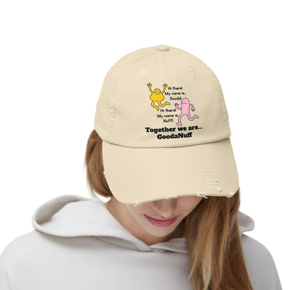 Gooda and Nuff Distressed Baseball Cap