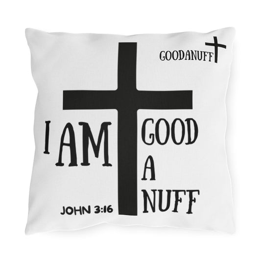 I AM GoodaNuff Indoor/Outdoor Pillow