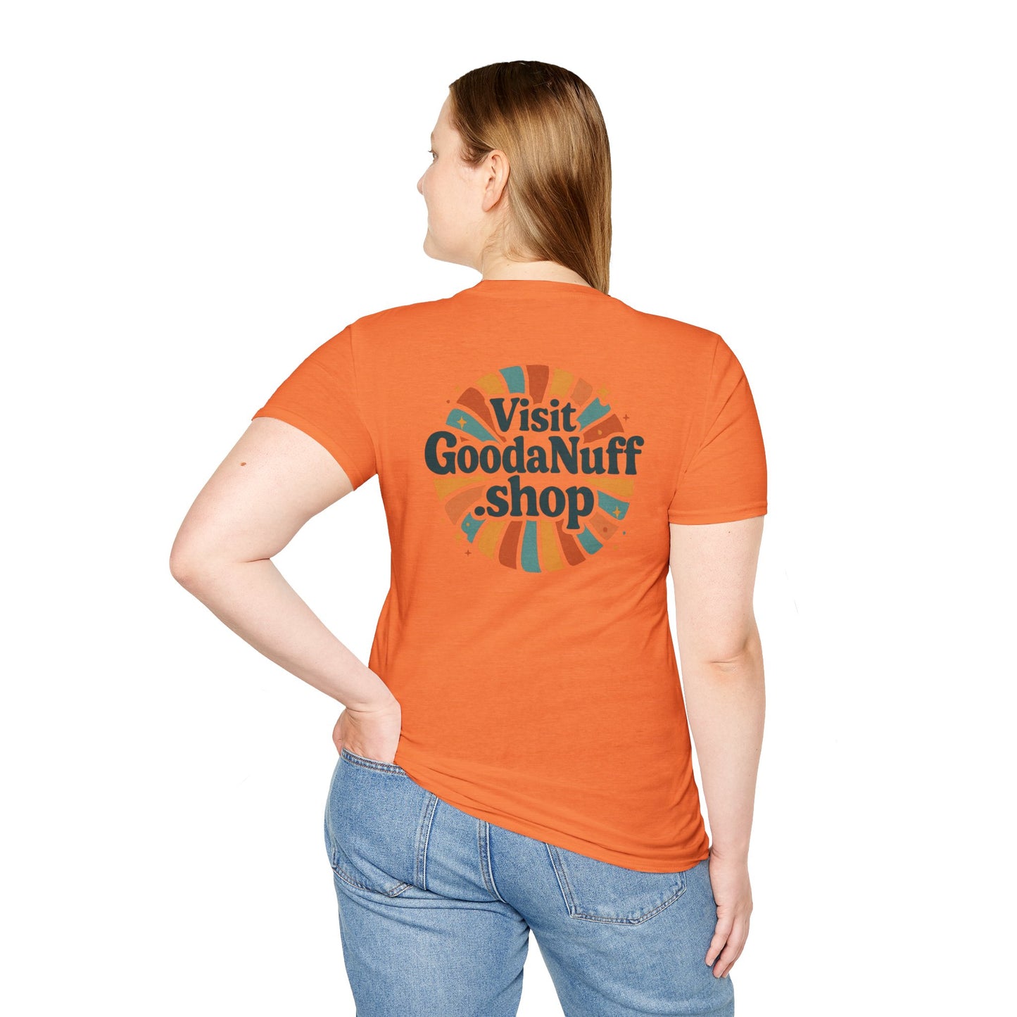 Visit GoodaNuff.shop Unisex Softstyle T-Shirt