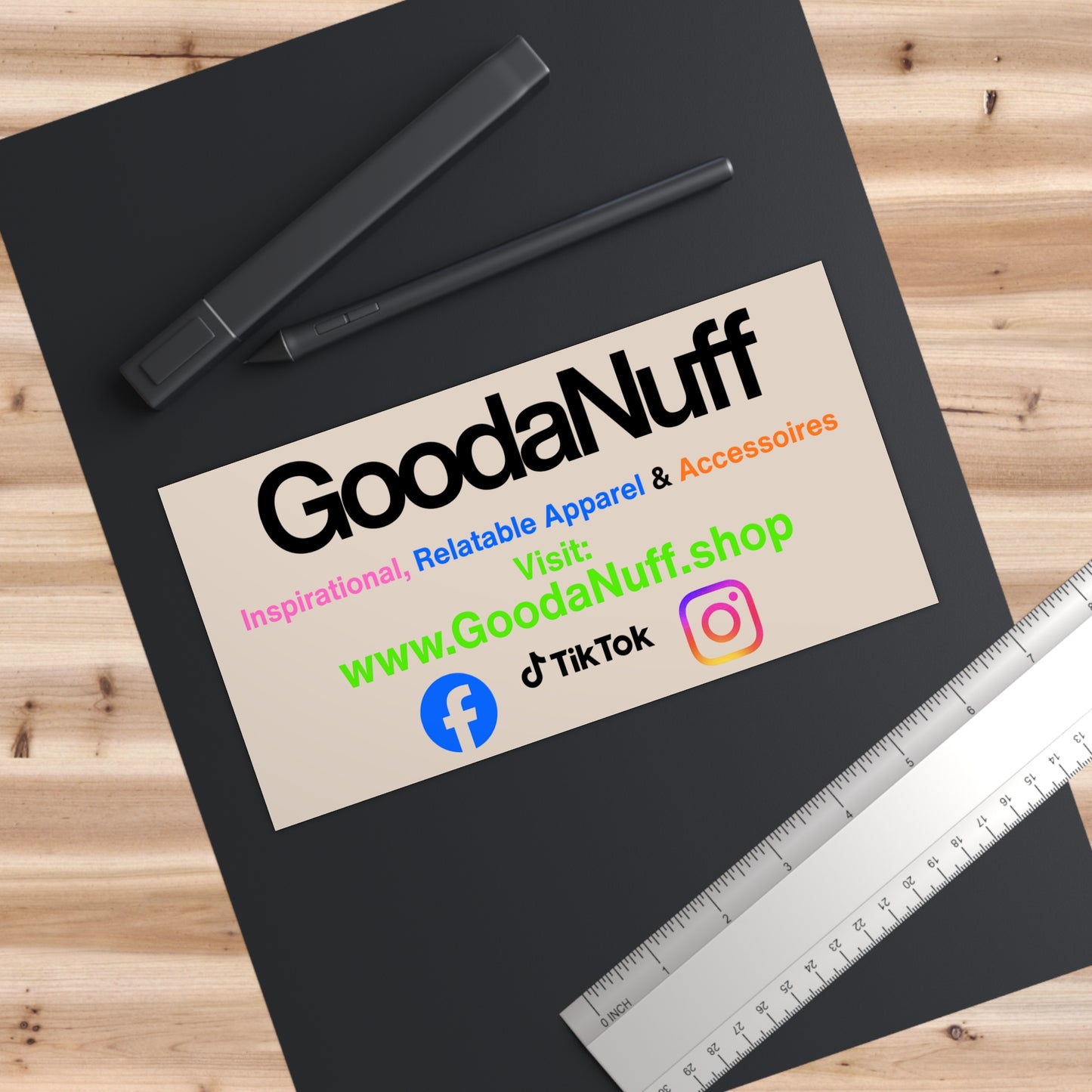 GoodaNuff Bumper Sticker