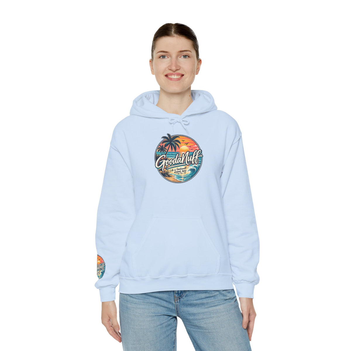 Life is GoodaNuff around here! Unisex Hoodie