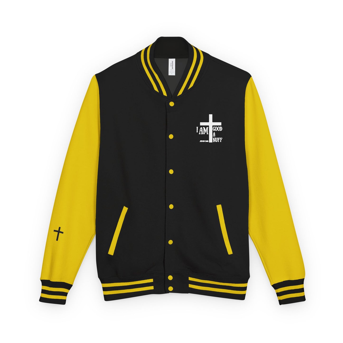 I AM GoodaNuff Unisex Letterman Jacket