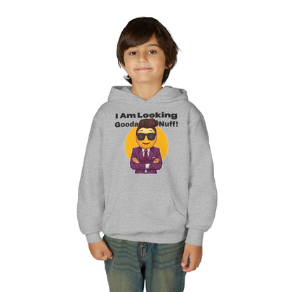 I AM Looking GoodaNuff Unisex Youth Hoodie