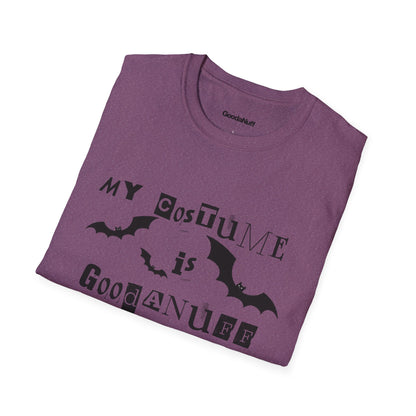 My Costume is GoodaNuff Bats Unisex Softstyle T-Shirt