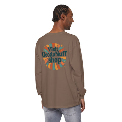 Visit GoodaNuff.shop Unisex Long Sleeve Tee