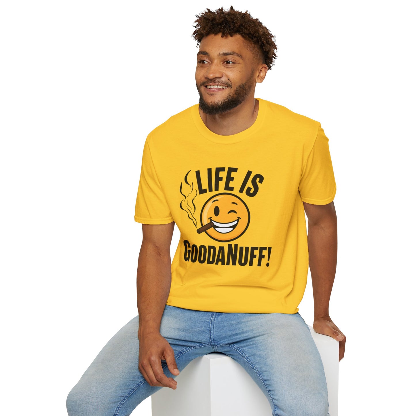 Life is GoodaNuff Unisex Softstyle T-Shirt