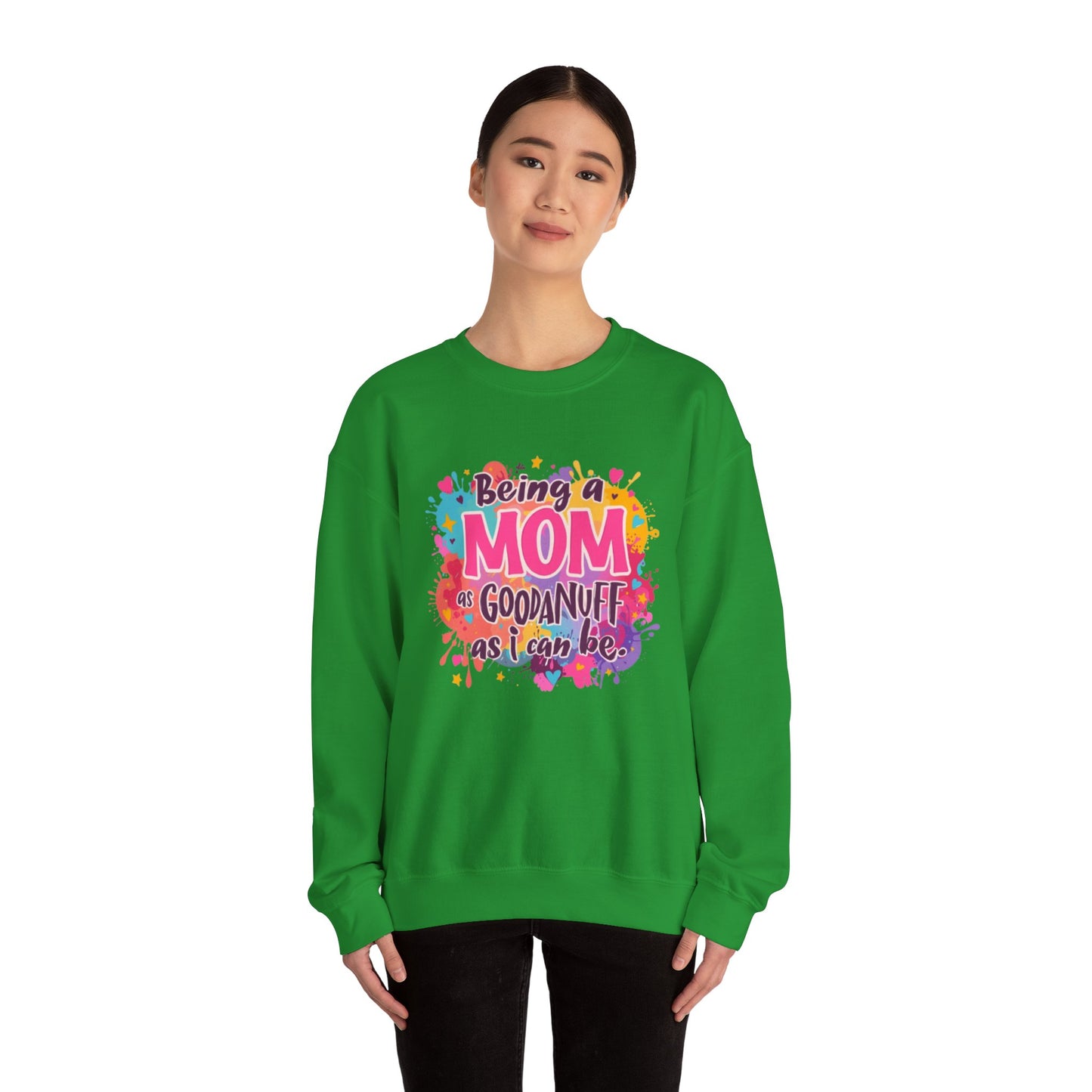 Being a Mom as GoodaNuff as I can be Unisex Softstyle T-Shirt