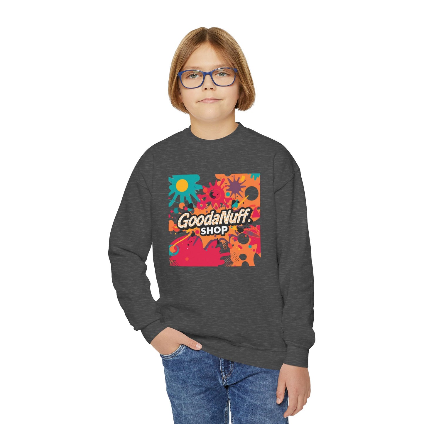 GoodaNuff.shop Unisex Youth Crewneck