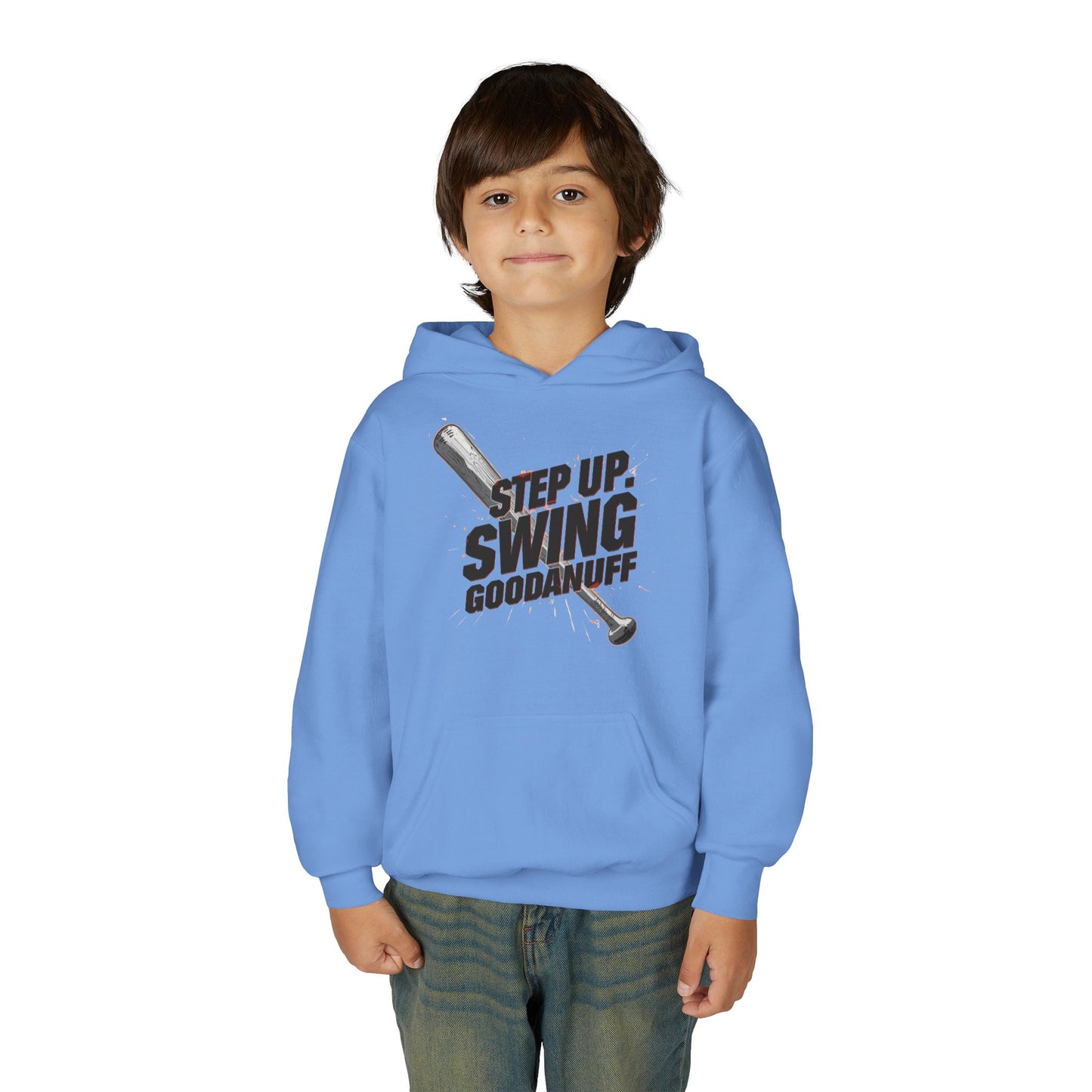 Step Up. Swing GoodaNuff Unisex Youth Hoodie