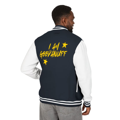 I Am GoodaNuff Unisex Letterman Jacket