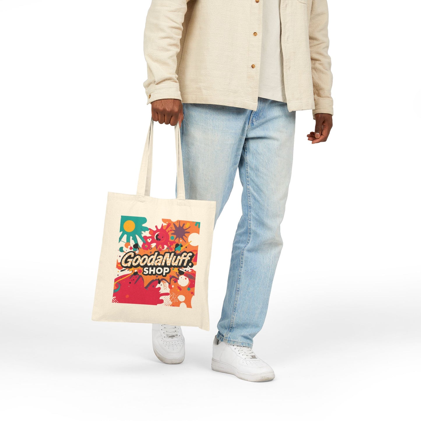 GoodaNuff.shop Cotton Tote Bag