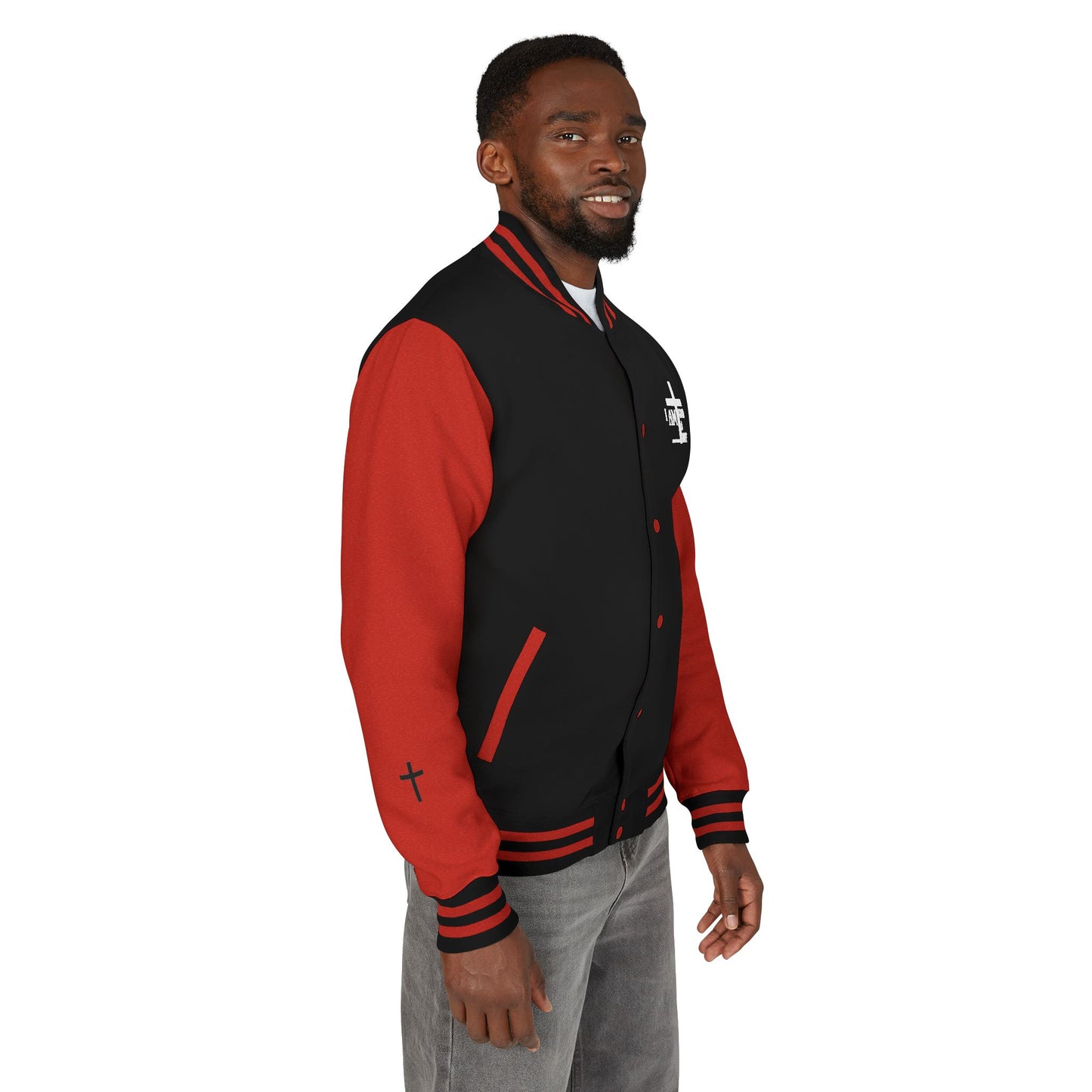 I AM GoodaNuff Unisex Letterman Jacket