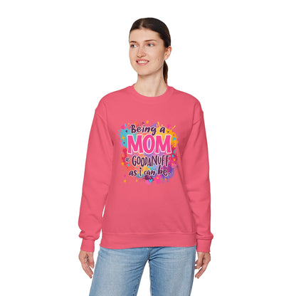 Being a Mom as GoodaNuff as I can be Unisex Softstyle T-Shirt
