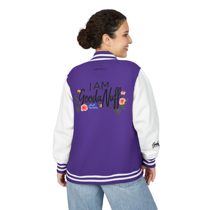 I AM GoodaNuff Unisex Letterman Jacket