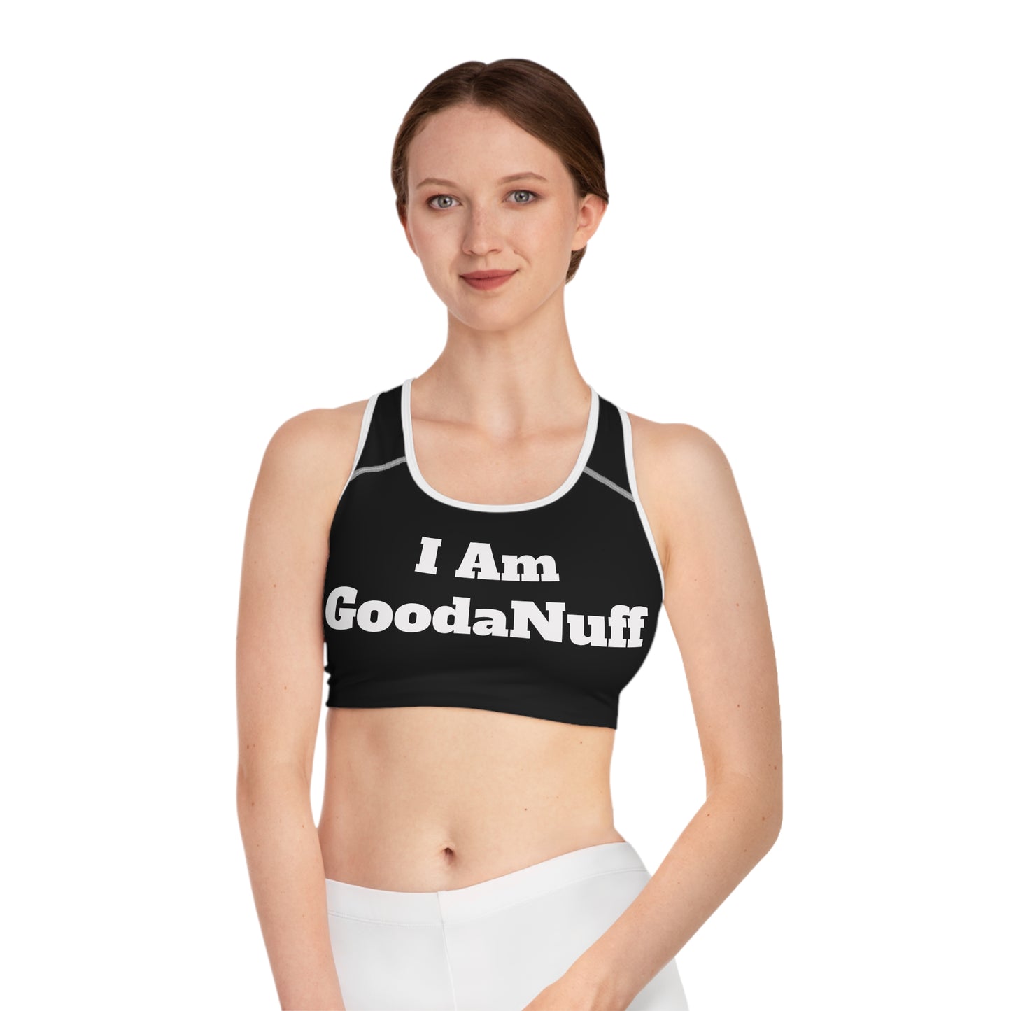 I Am GoodaNuff Sports Bra