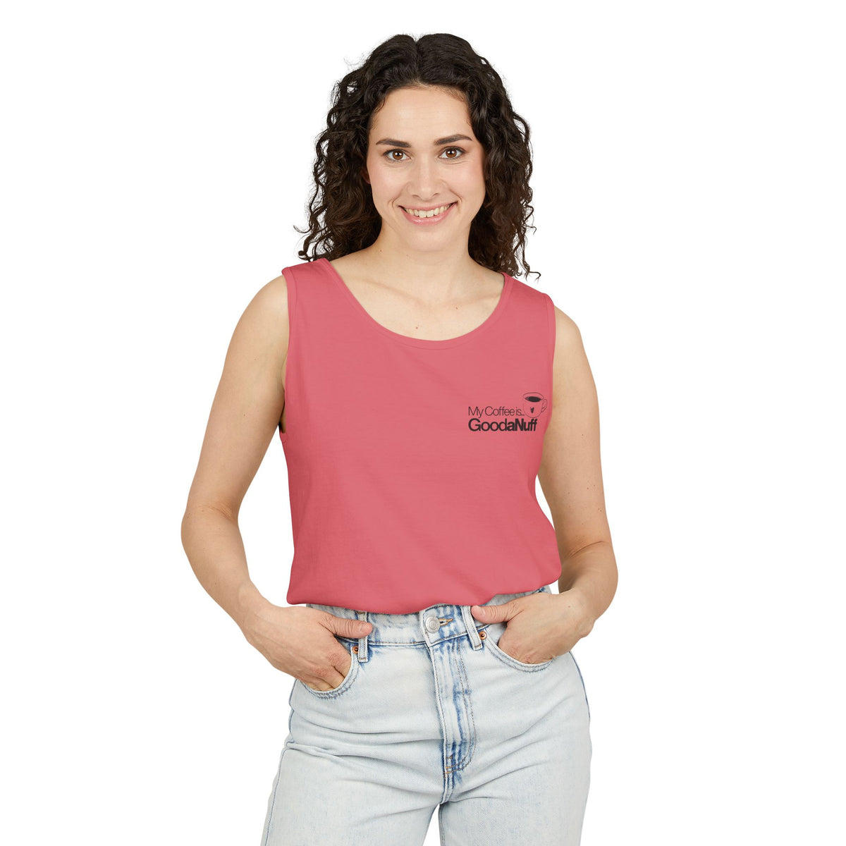 My Coffee is GoodaNuff Women's Unisex Tank Top