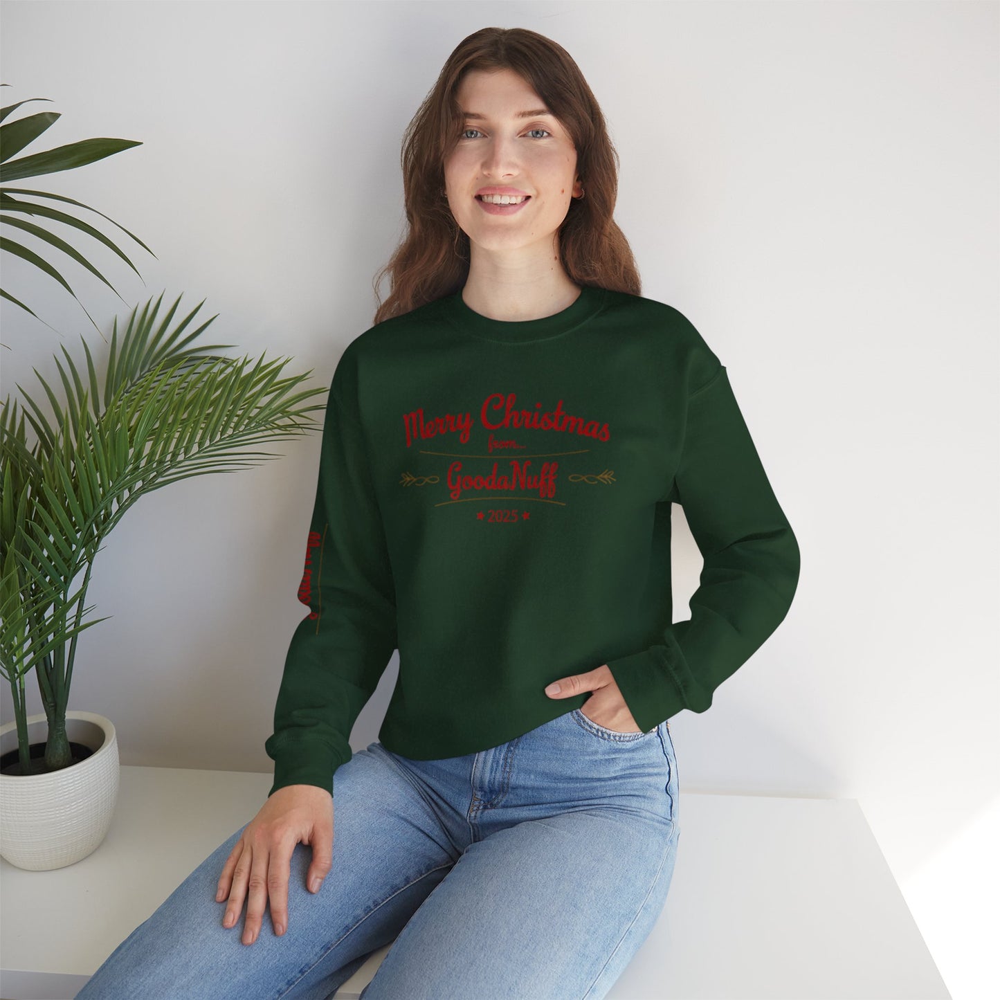 Merry Christmas from...GoodaNuff 2025 Unisex Crewneck