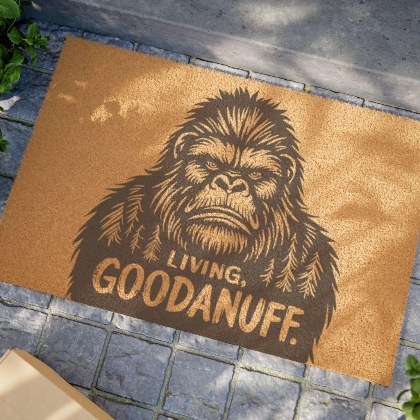 Living GoodaNuff Door Mat