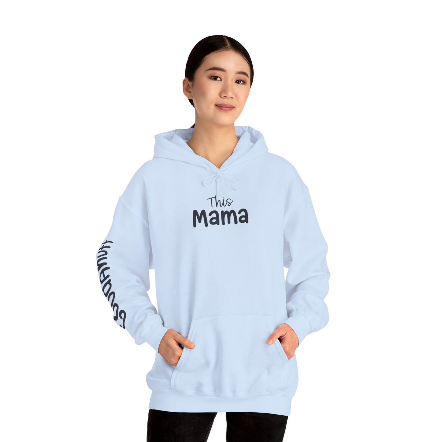 This Mama may be tired but she's tough, loving and totally GoodaNuff Unisex Hoodie