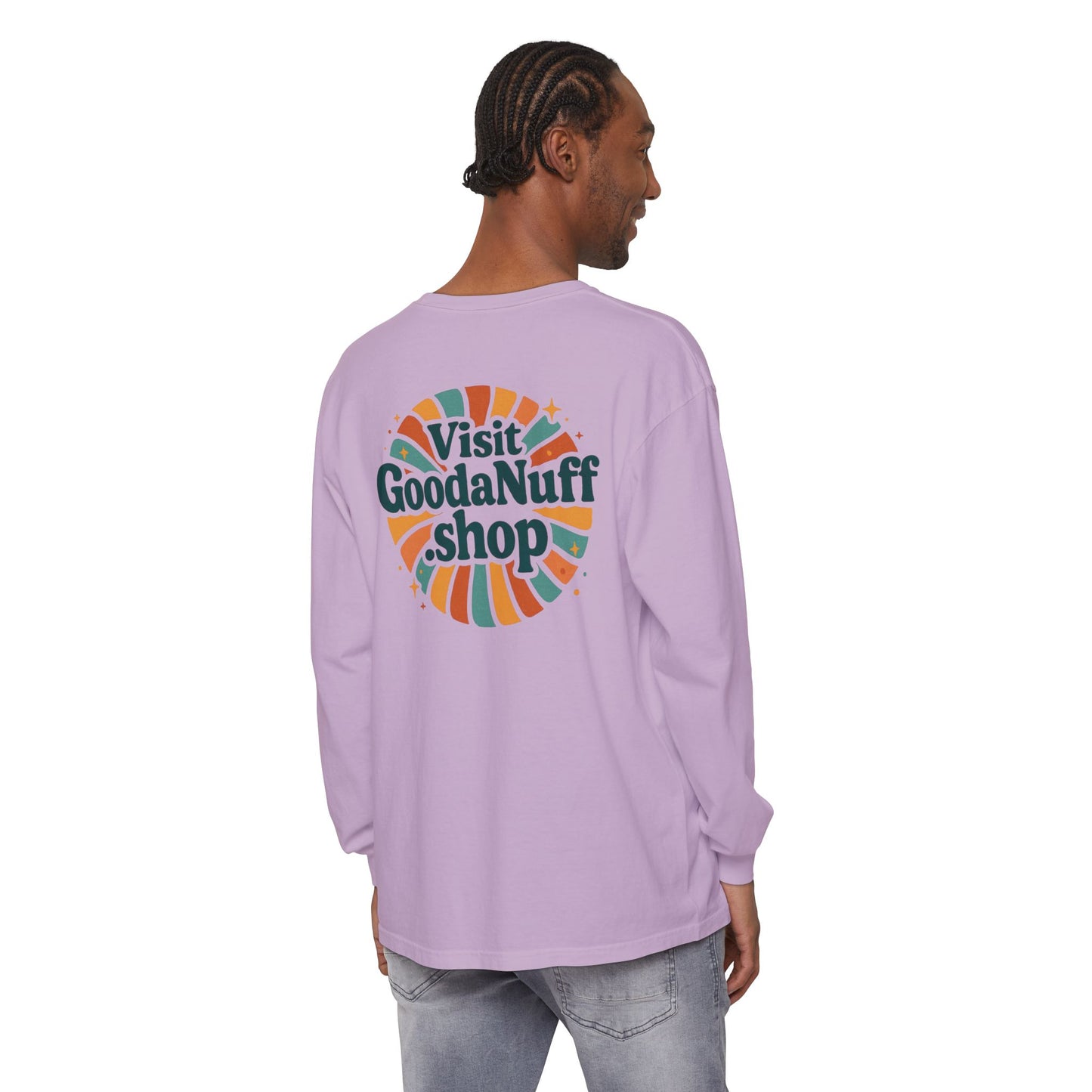 Visit GoodaNuff.shop Unisex Long Sleeve Tee