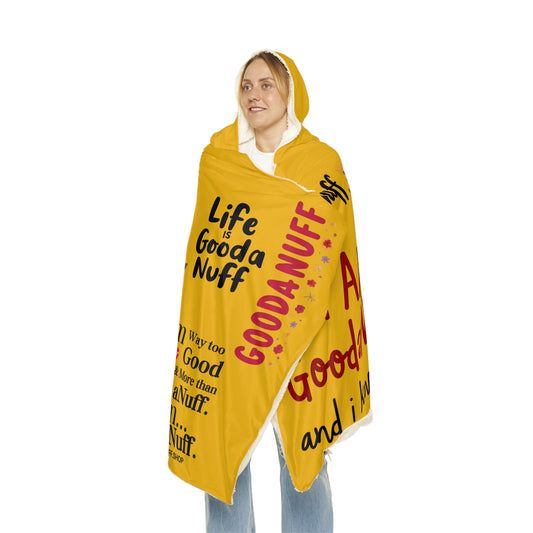 I Am GoodaNuff Lightweight Blanket Hoodie