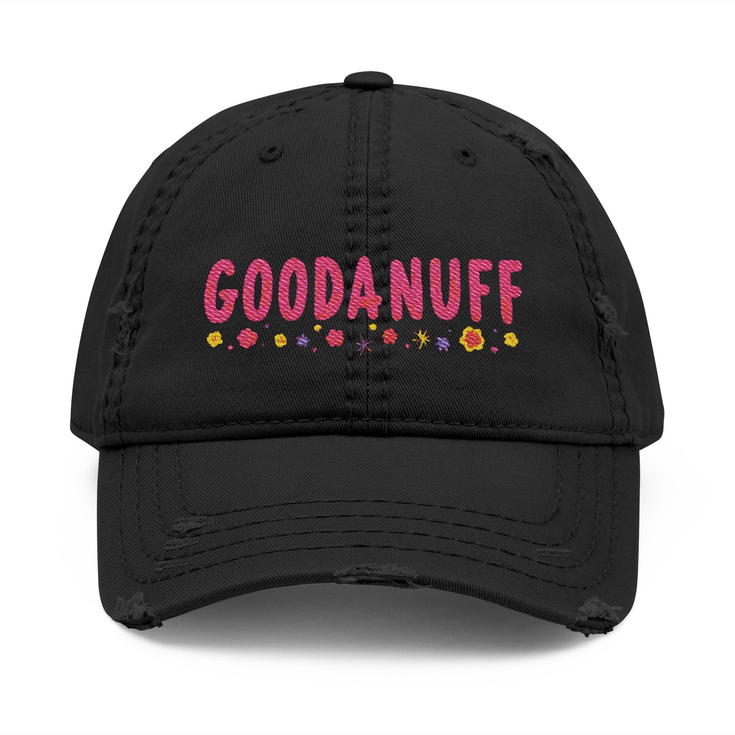 Throw a Sweatshirt on & call it GoodaNuff Embroidery Baseball Cap