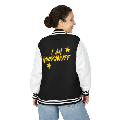 I Am GoodaNuff Unisex Letterman Jacket