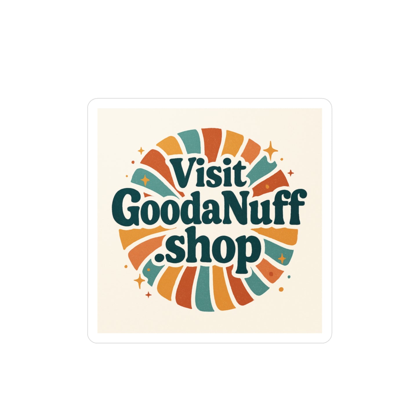 Visit GoodaNuff.shop Sticker
