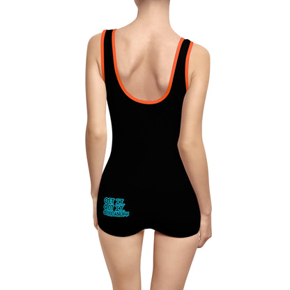Get it. Got it. GoodaNuff Vintage Style Swimsuit