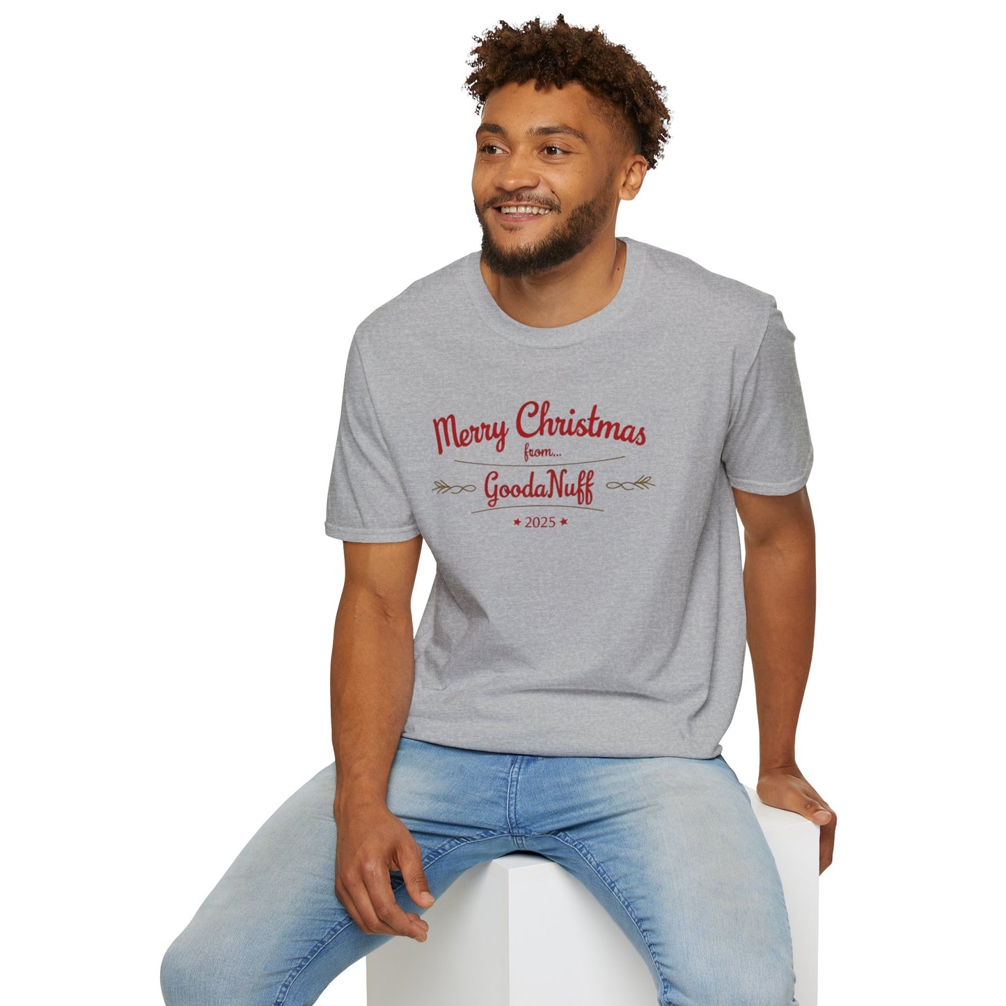 Merry Christmas from...GoodaNuff 2025 Unisex Softstyle T-Shirt