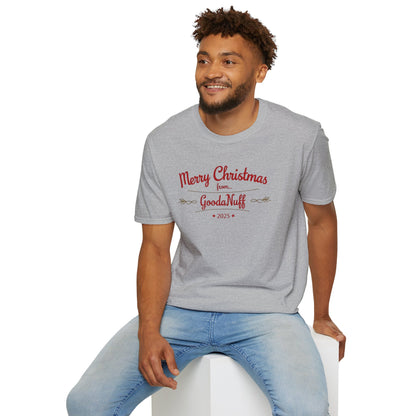 Merry Christmas from...GoodaNuff 2025 Unisex Softstyle T-Shirt