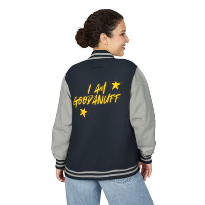 I Am GoodaNuff Unisex Letterman Jacket