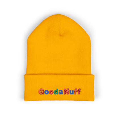 Trying my Best & Thats GoodaNuff Cuffed Beanie