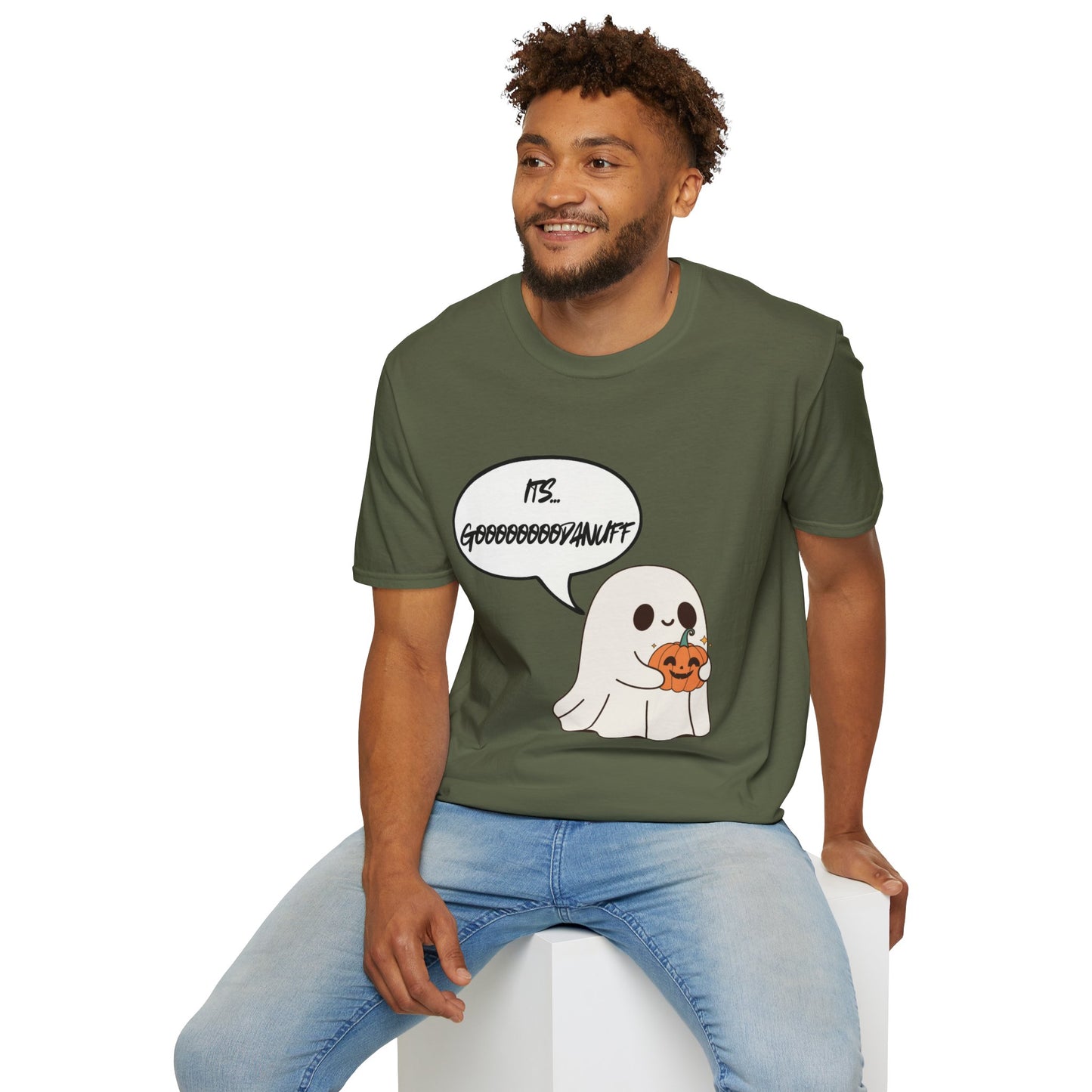 GoooodaNuff Ghost Unisex Softstyle T-Shirt