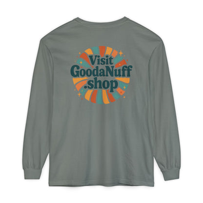 Visit GoodaNuff.shop Unisex Long Sleeve Tee