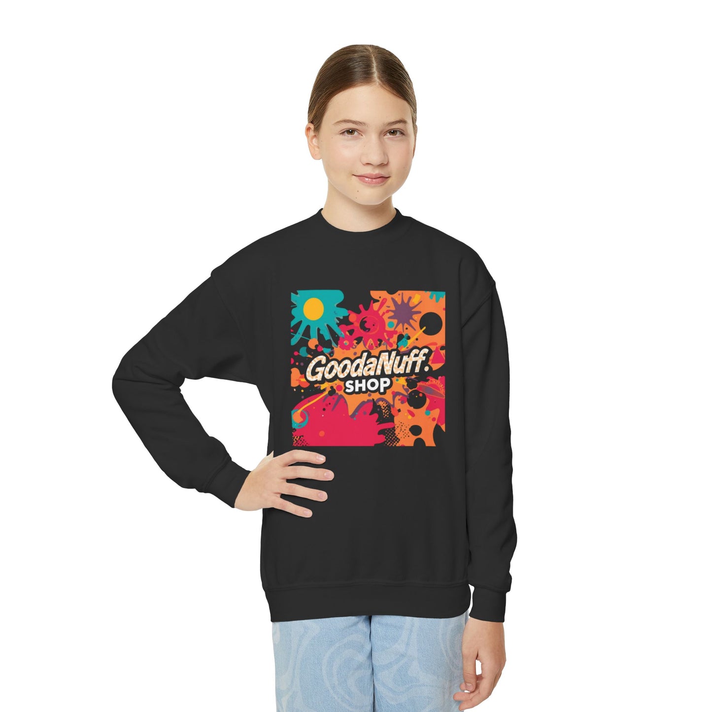 GoodaNuff.shop Unisex Youth Crewneck